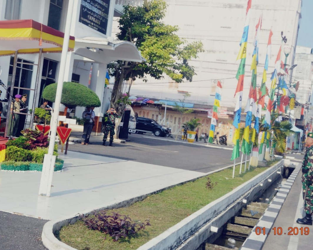 Hari Kesaktian Pancasila, Sekda Rohil Pimpin Upacara Dengan Khimat