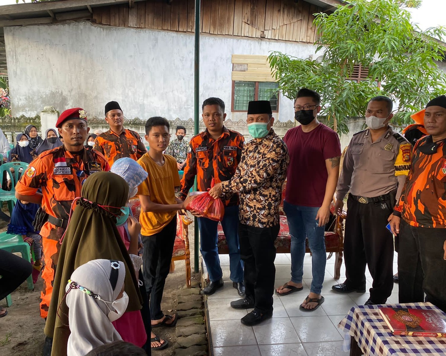 100 Anak Yatim Terima Bantuan Dari PAC Pemuda Pancasila Sail 