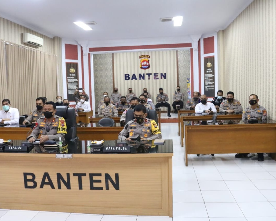 Launching Website SP2HP Online, Kapolda Banten: Untuk Memudahkan Layanan Masyarakat