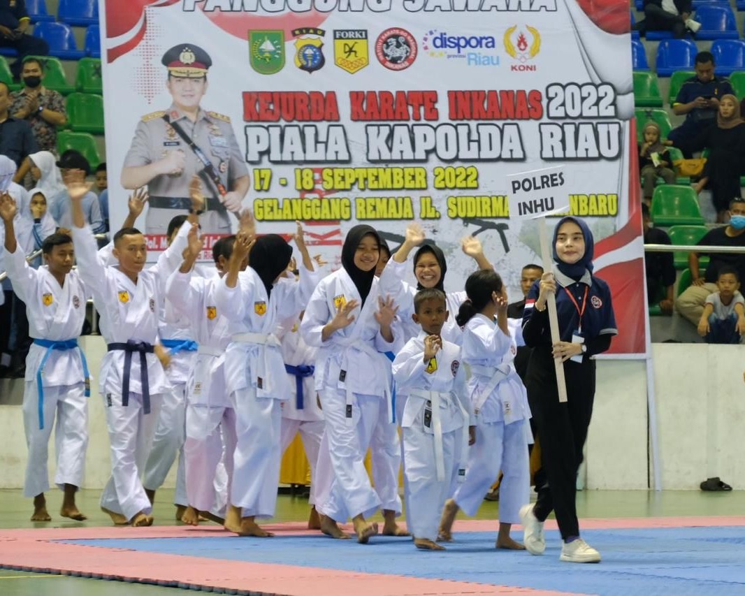 Persiapkan Atlet Menuju Ajang Piala Kapolri 2022, Kapolda Irjen Pol M Iqbal Buka Kejurda Inkanas Riau