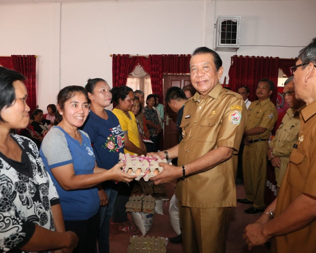 Pemkab Taput Launching Penyaluran Program BPNT di Kecamatan Tarutung