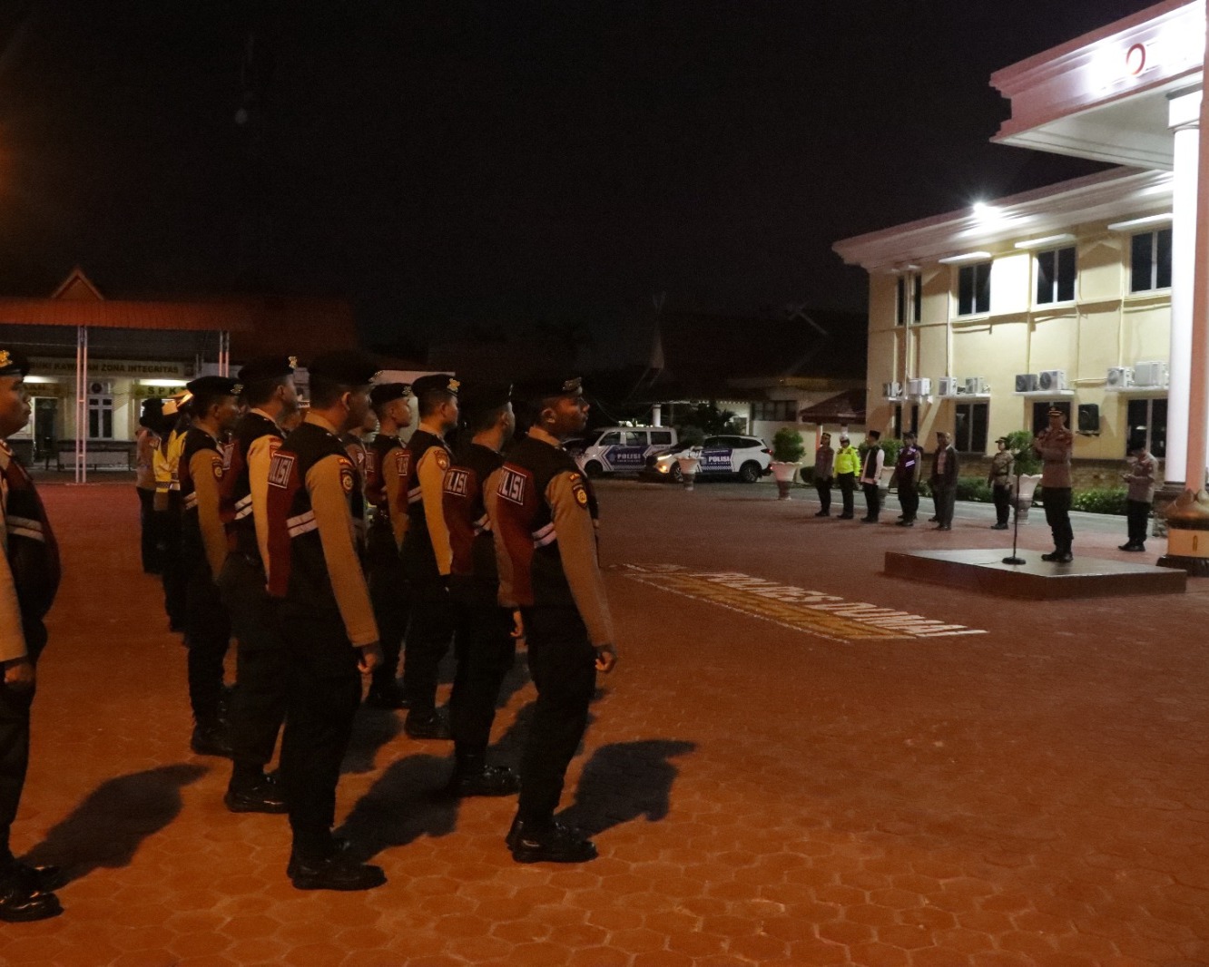 Polres Dumai Gelar Patroli Subuh Dalam Rangka Operasi Tertib Ramadhan Lancang Kuning 2023