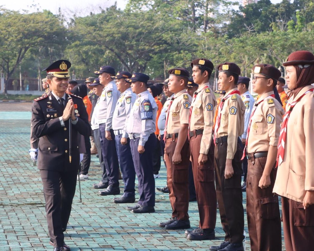 Upacara Hari Bhayangkara Ke-79 Berlangsung Khidmat, Kapolres Rohul Tegaskan Komitmen Polri untuk Masyarakat