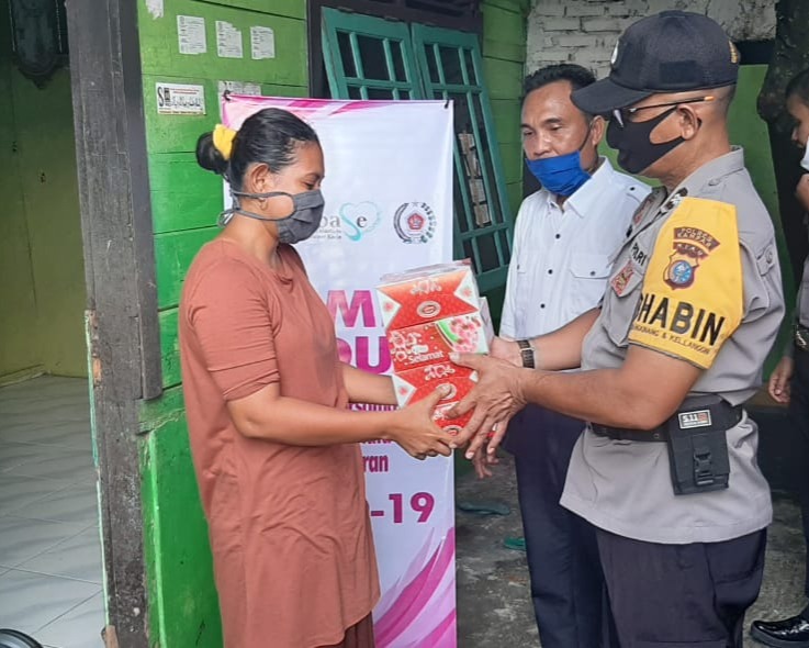 350 Nasi Kotak Untuk Buka Puasa dan Sahur Bagi Warga Kurang Mampu Disiapkan Dapur Umum Polres Kampar