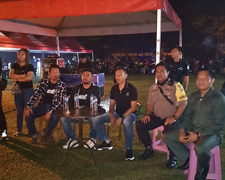 Dandim 0301/Pekanbaru Hadiri Anniversarry Superridic Moto Riau Ke 3