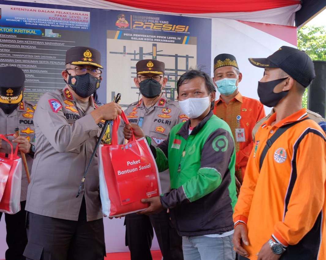 Tinjau Pos Penyekatan Ruas Jalan, Kakorlantas Polri: Penerapan PPKM Untuk Menekan Angka Penyebaran Covid-19