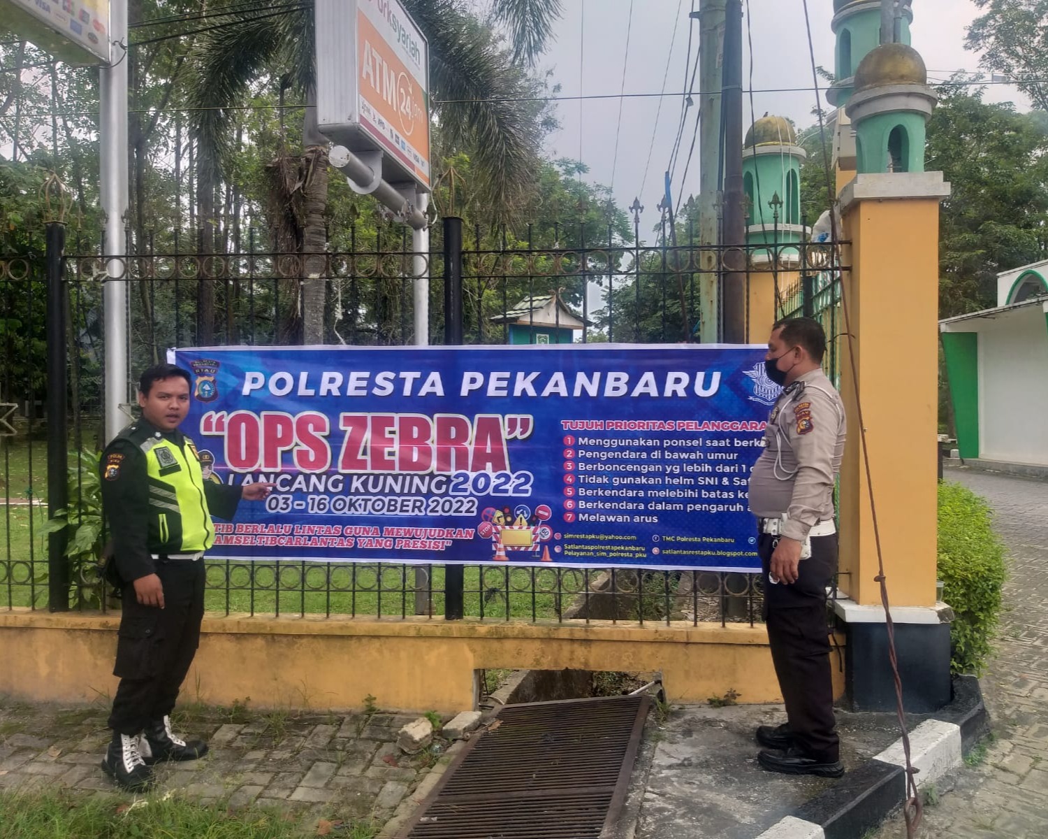 Jelang Operasi Zebra Lancang Kuning 2022, Polresta Pekanbaru Gencar Lakukan Sosialisasi