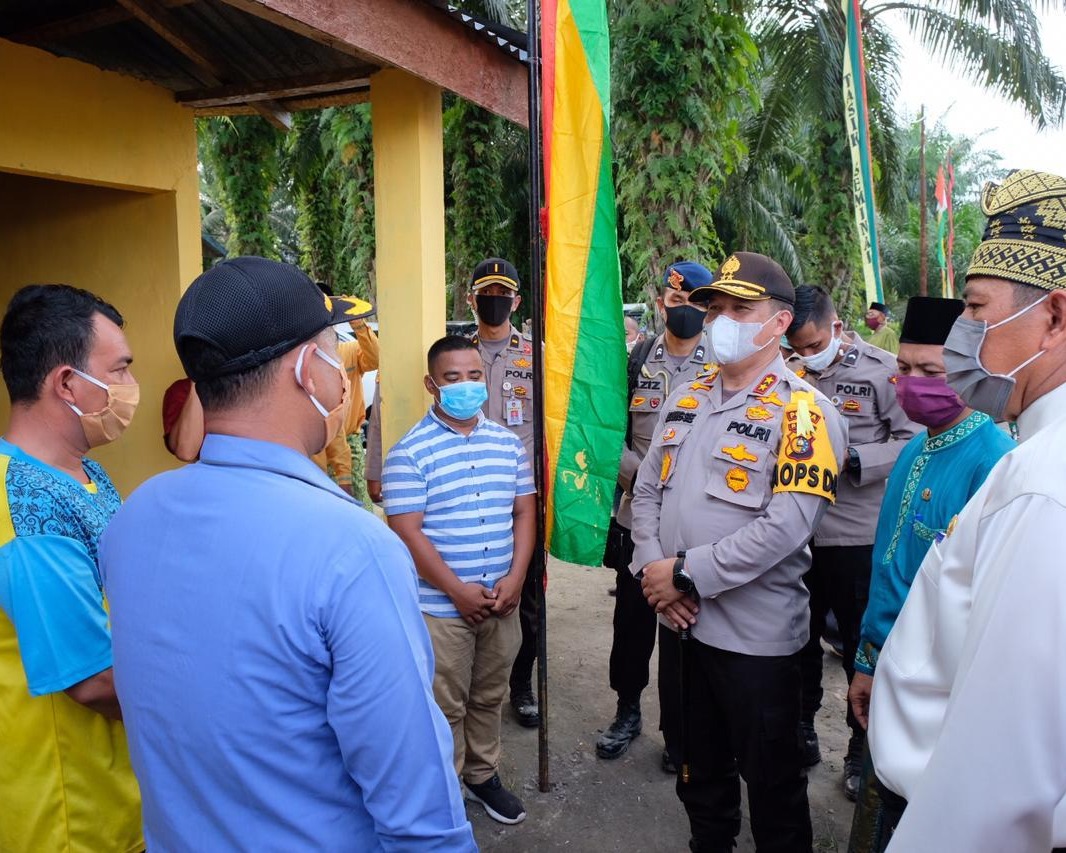Dipusatkan Kabupaten Siak, Polda Riau Gelar Bakti Sosial Serentak Bersempena Hari Bhayangkara Ke 74