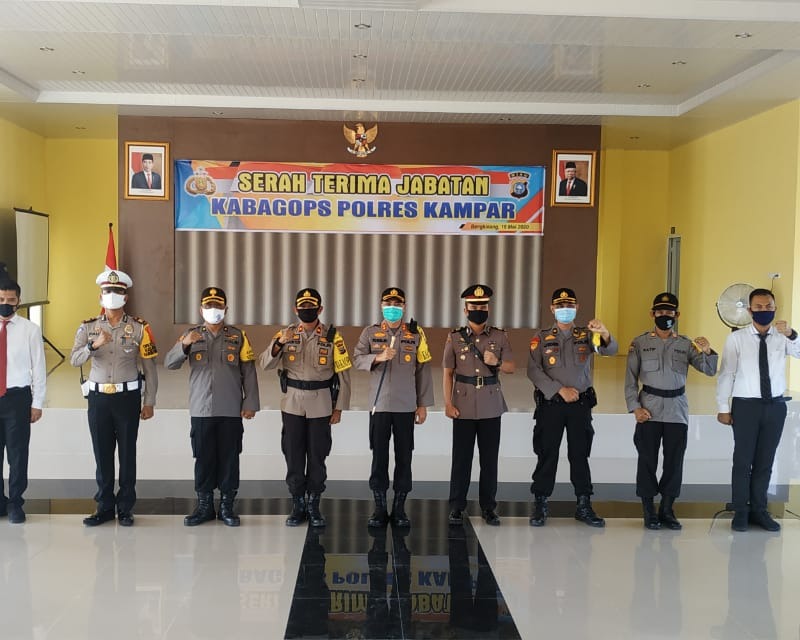 AKP Rachmat Muchamad Salihi Resmi Menjabat Kabag Ops Polres Kampar
