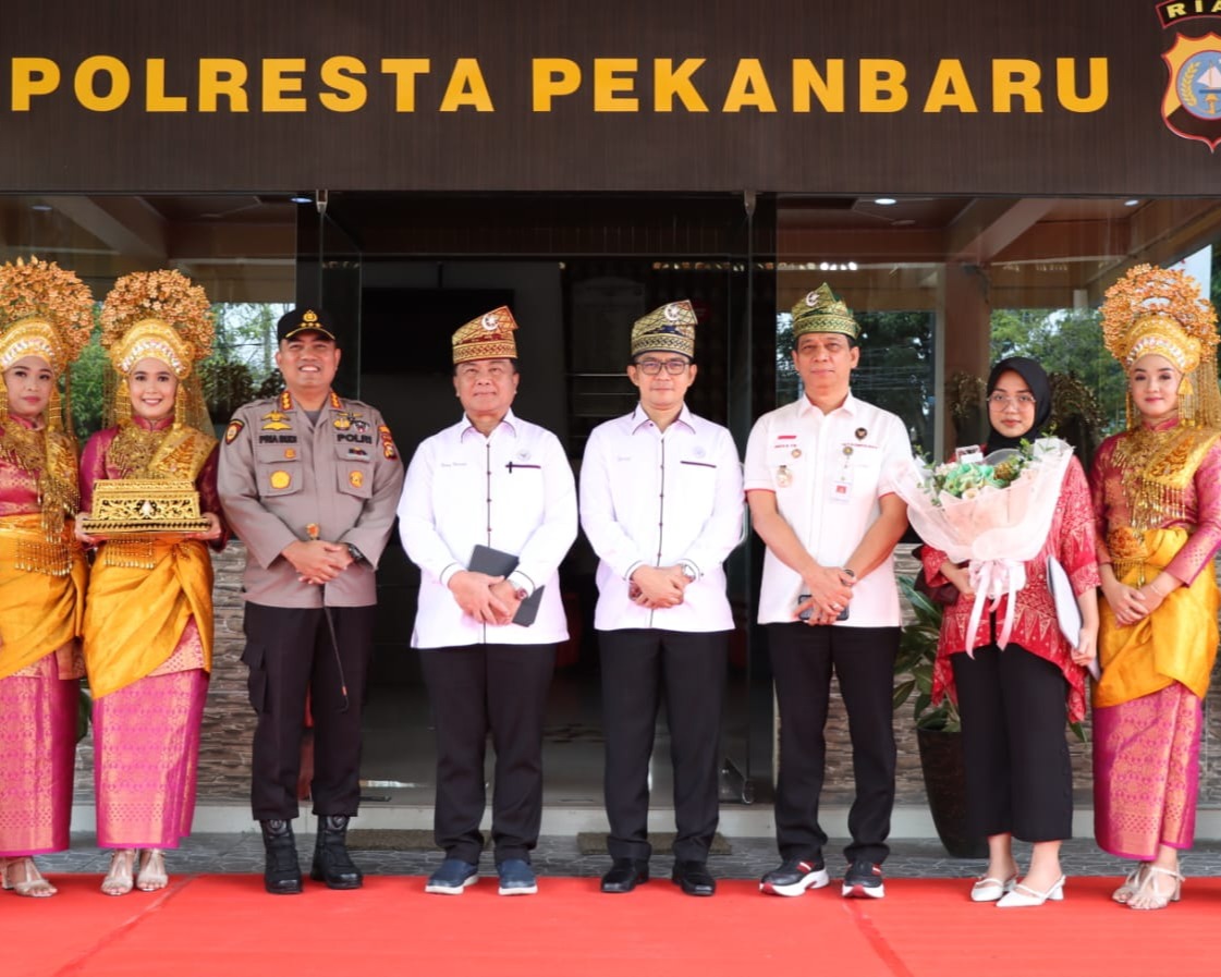 Tim Kompolnas Award Sambangi Polresta Pekanbaru