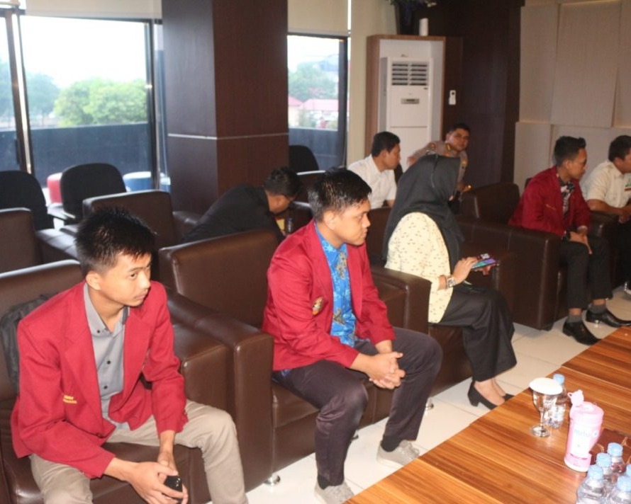 Kapolda Kalteng Sambut Hangat Kehadiran Mahasiswa Universitas Muhammadiyah 