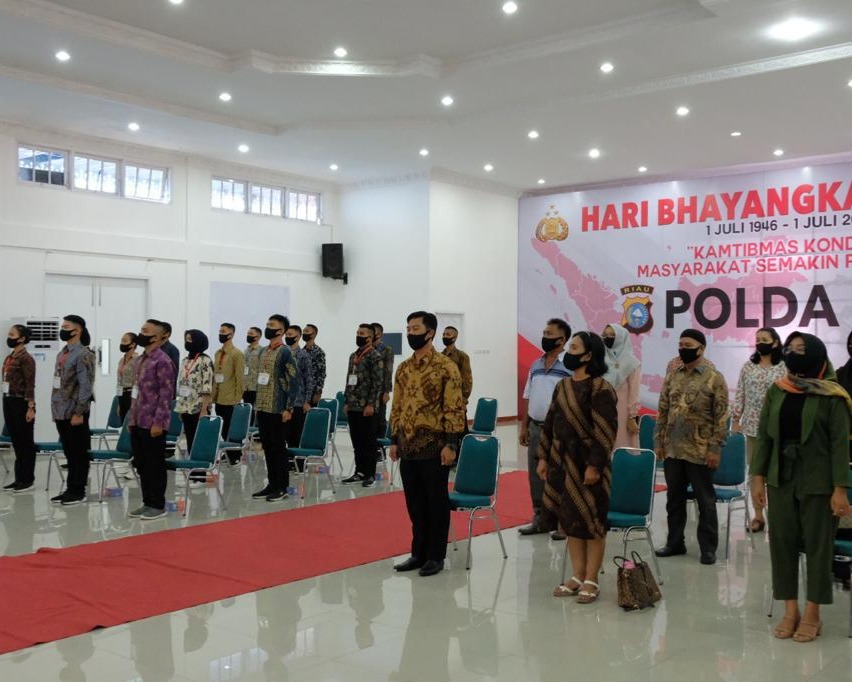 Jamin Seleksi BETAH, Kapolda Riau Pimpin Giat Pakta Integritas
