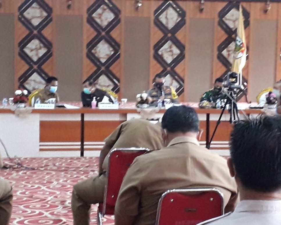 Kapolresta Pekanbaru Hadiri Rapat Analisa dan Evaluasi Pelaksanaan Kegiatan PSBM