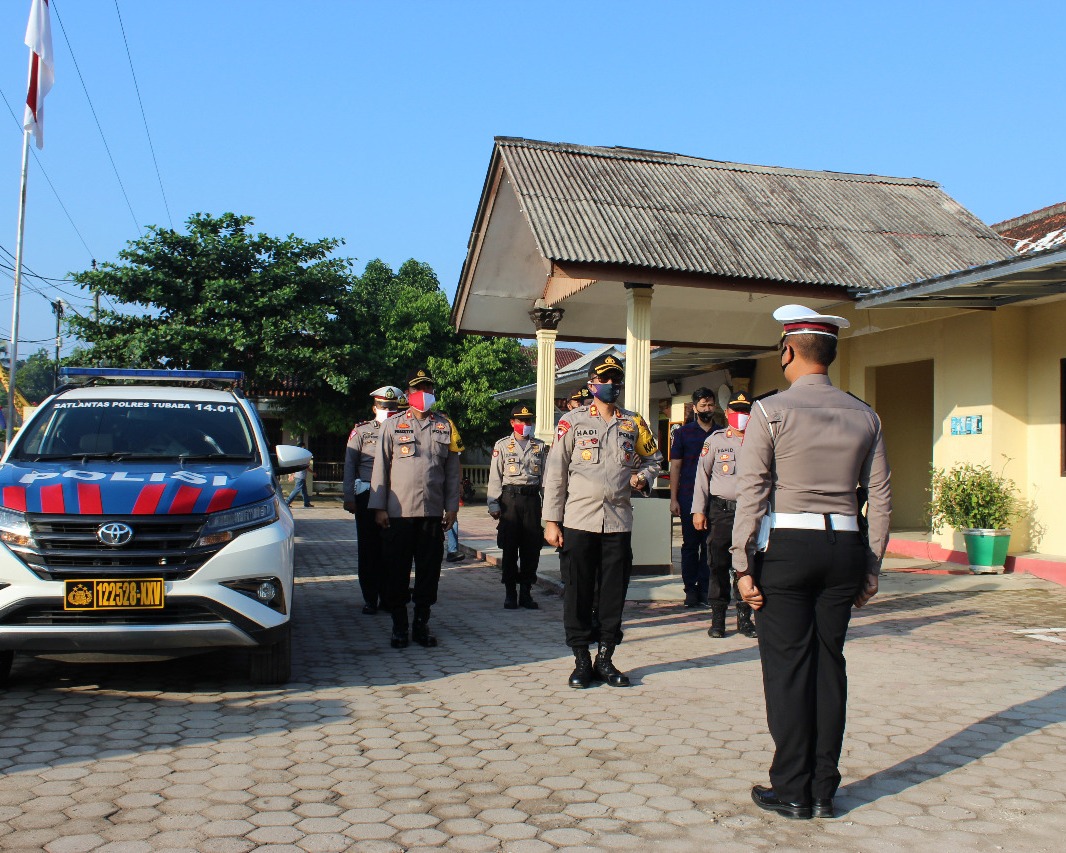 Polres Tubaba Gelar Bhakti Sosial Dalam Menyambut HUT Bhayangkara Ke 74