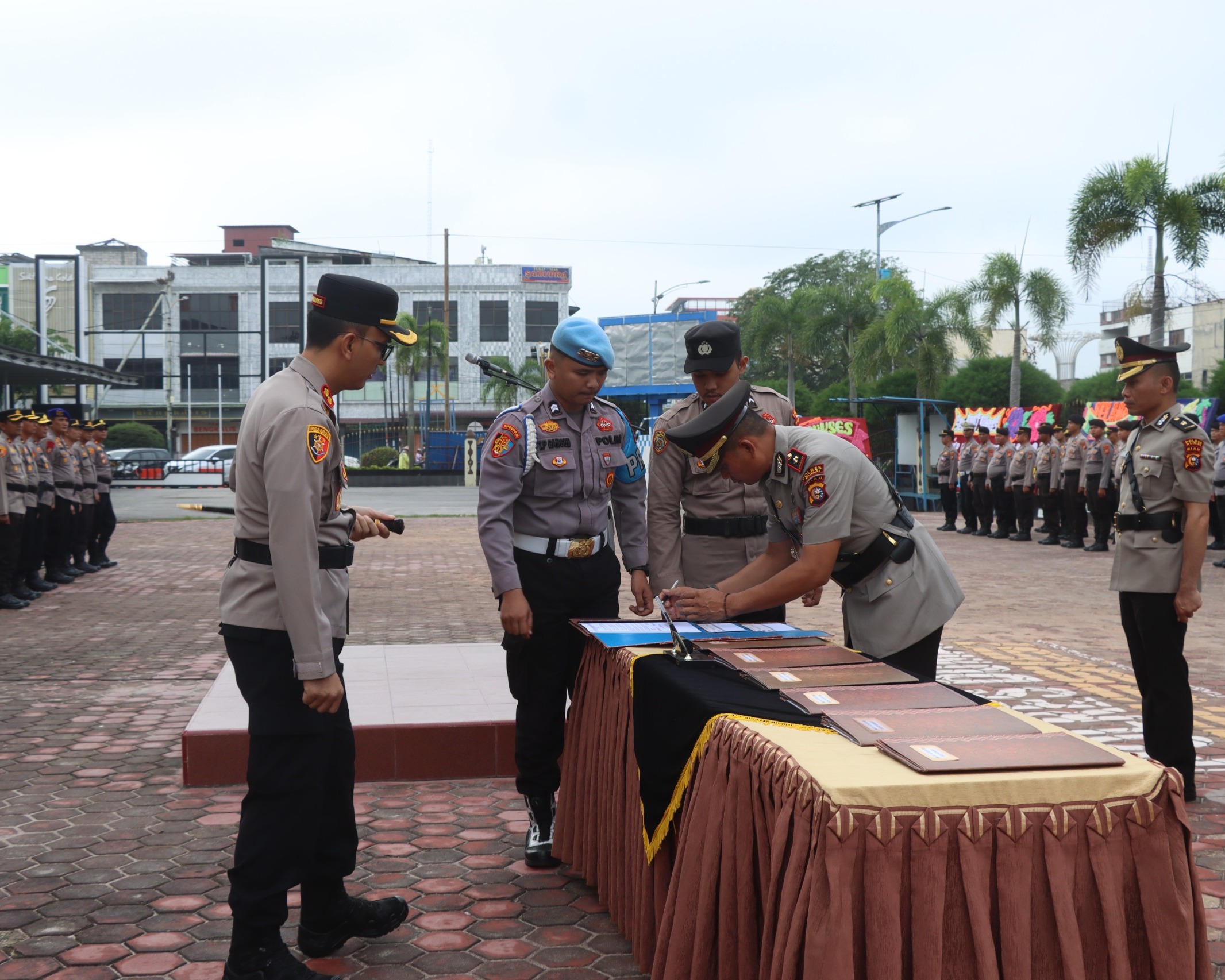 Lima Pejabat Polres Dumai Ganti Jabatan, Kapolres: Fokus Layani Masyarakat Dengan Lebih Baik