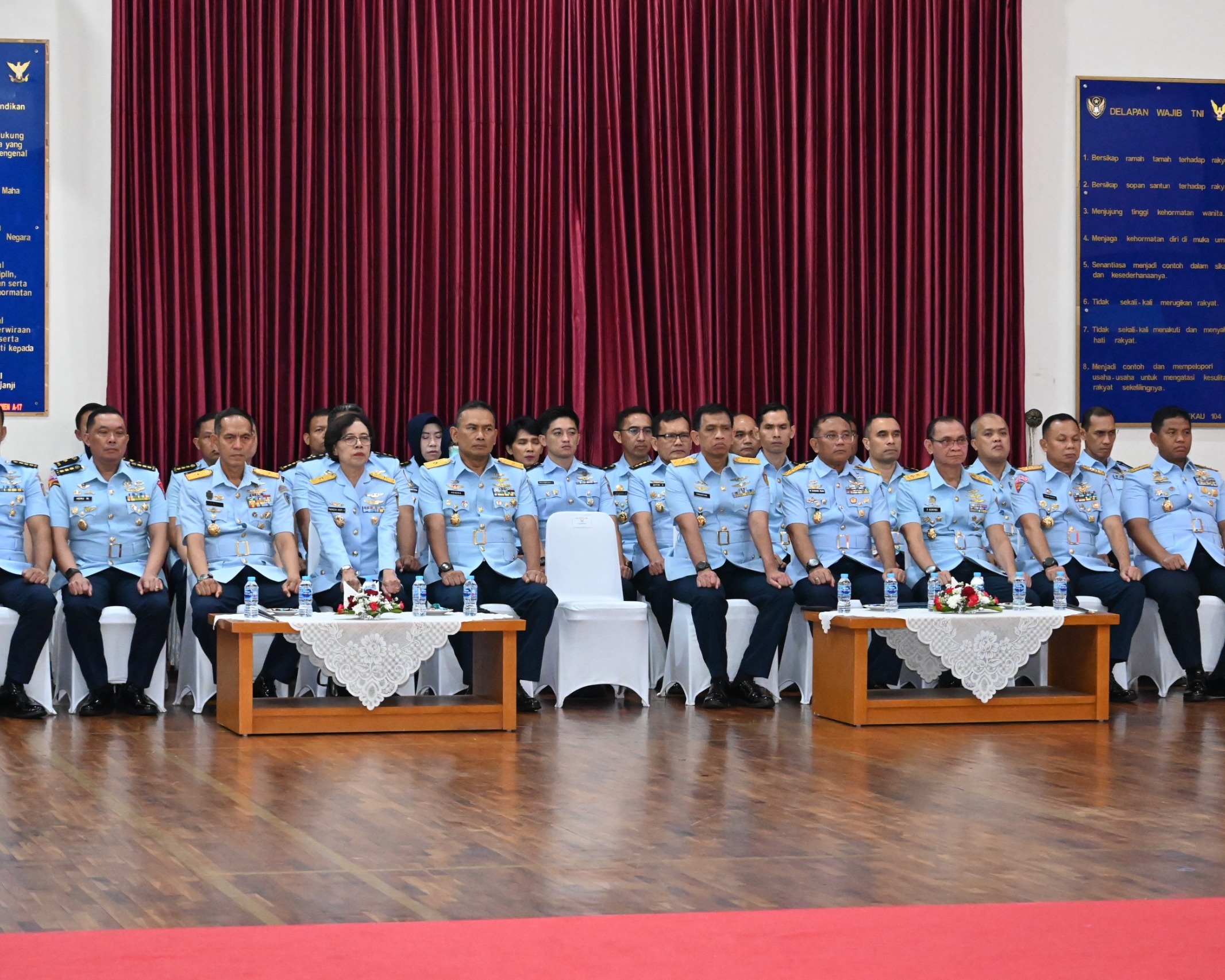 Kapok Sahli Kodau I Hadiri Penutupan Pendidikan Sekkau A-117