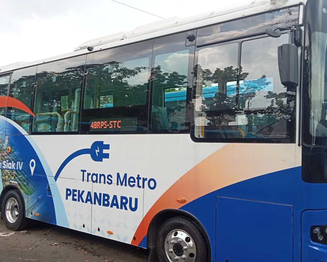 Hafiz Kasubag TU TMP, Bus Listrik Wajah Baru Transportasi Pekanbaru