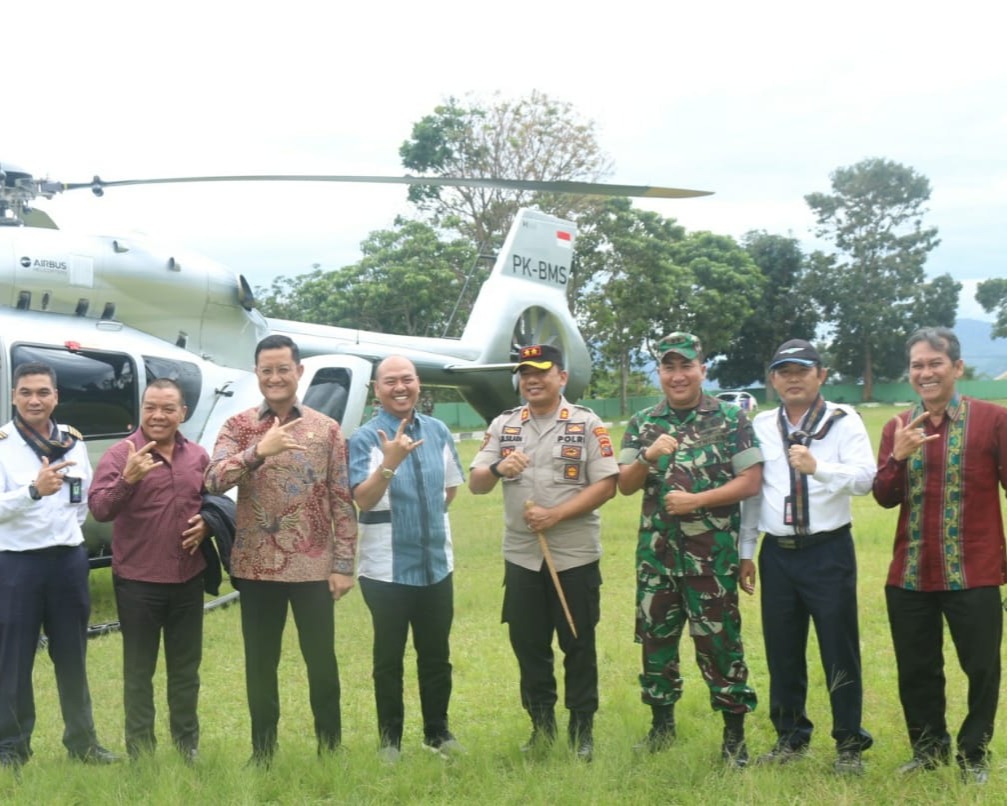 Menteri Sosial Berkunjung Ke Kabupaten Tapanuli Utara, Bupati Nikson Nababan: Paparkan Kondisi Taput