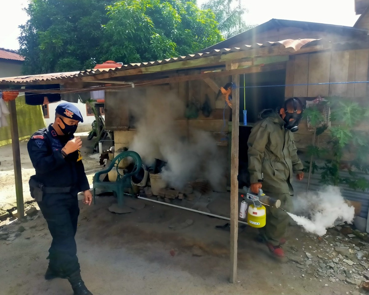 Sambut HUT Ke-17, Batalyon B Pelopor Rohil Gelar Berbagai Kegiatan Bakti Sosial