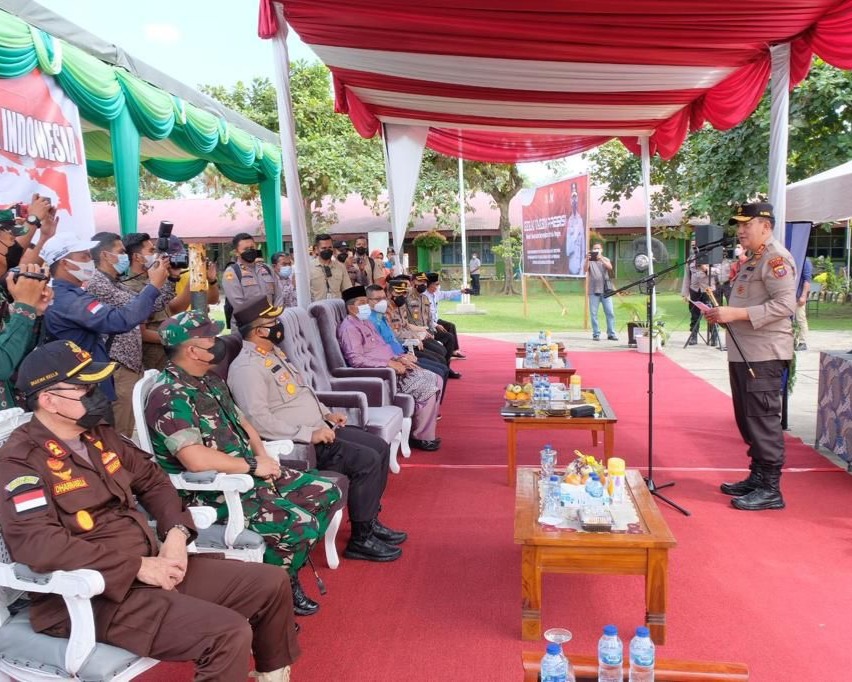 Percepatan Vaksinasi, Kapolda Riau: Untuk Menyelamatkan Rakyat Dari Tranmisi Covid-19, Yakni Omicron
