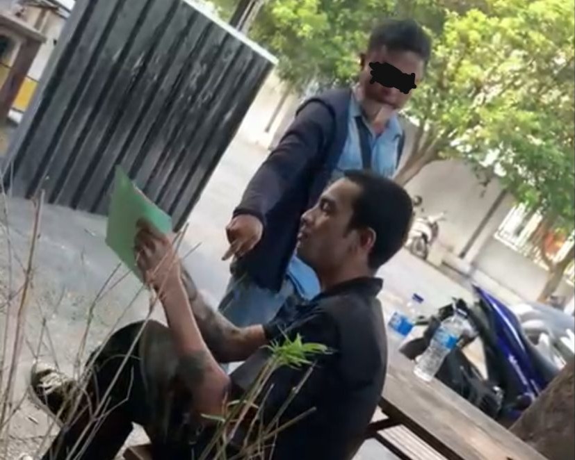 Polsek Limapuluh Amankan Seorang Pria Diduga Pungli di Cafe, Bermodalkan Retribusi Palsu