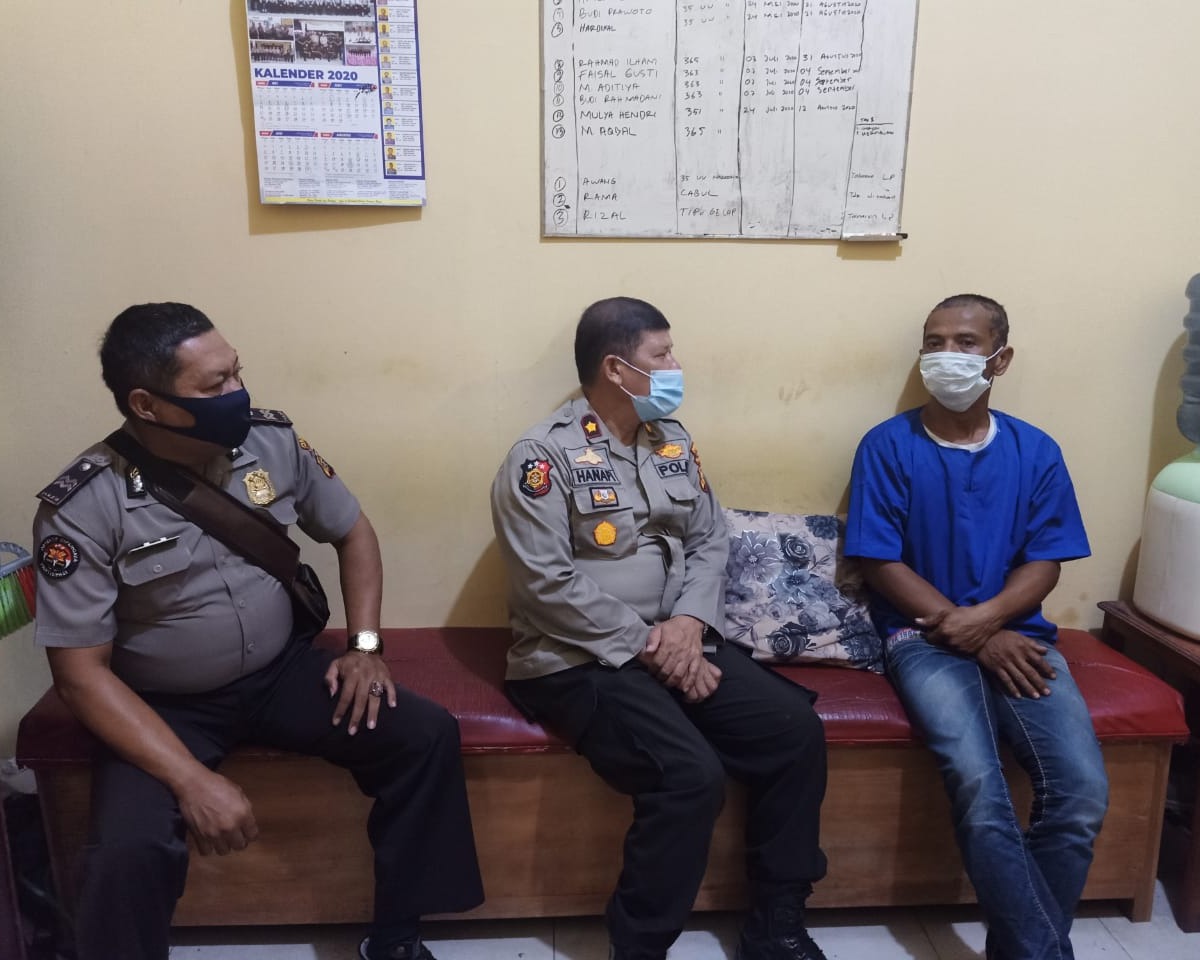 Polsek Tenayan Raya Amankan Pelaku Kekerasan Dalam Rumah Tangga