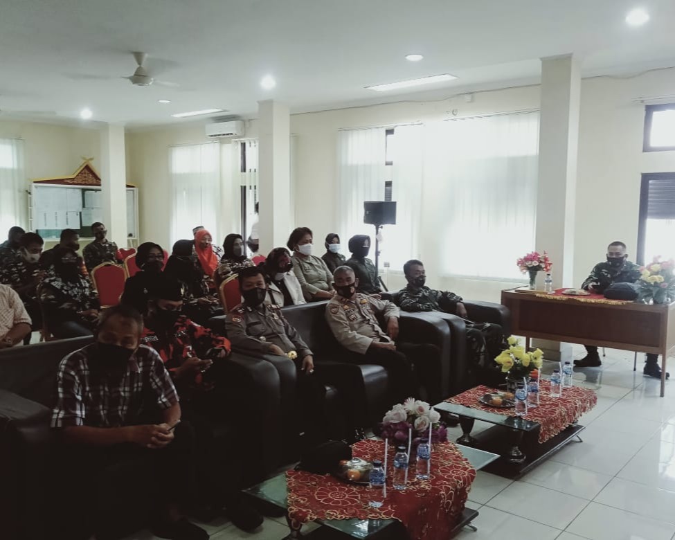 Kodim 0301/Pekanbaru Laksanakan Kegiatan Pembinaan Komsos Komponen Bangsa Tahun 2020