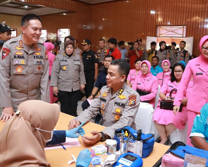 Polda Riau Gelar Bhakti Sosial di Rumah Kebangsaan Provinsi Riau