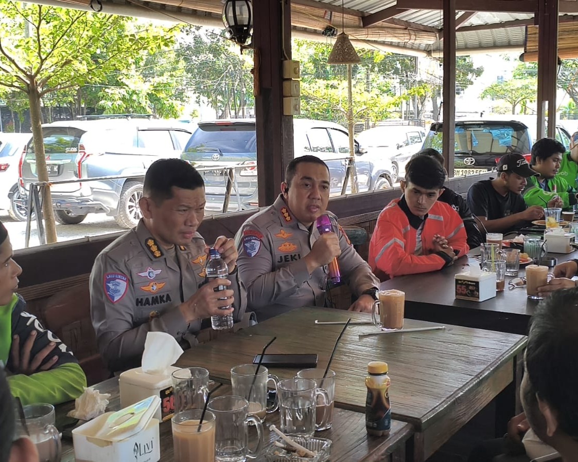 Korlantas Polri Apresiasi Inovasi Ditlantas Polda Riau, Ojol Disebut Duta Keselamatan Dan Mitra Strategis Polri