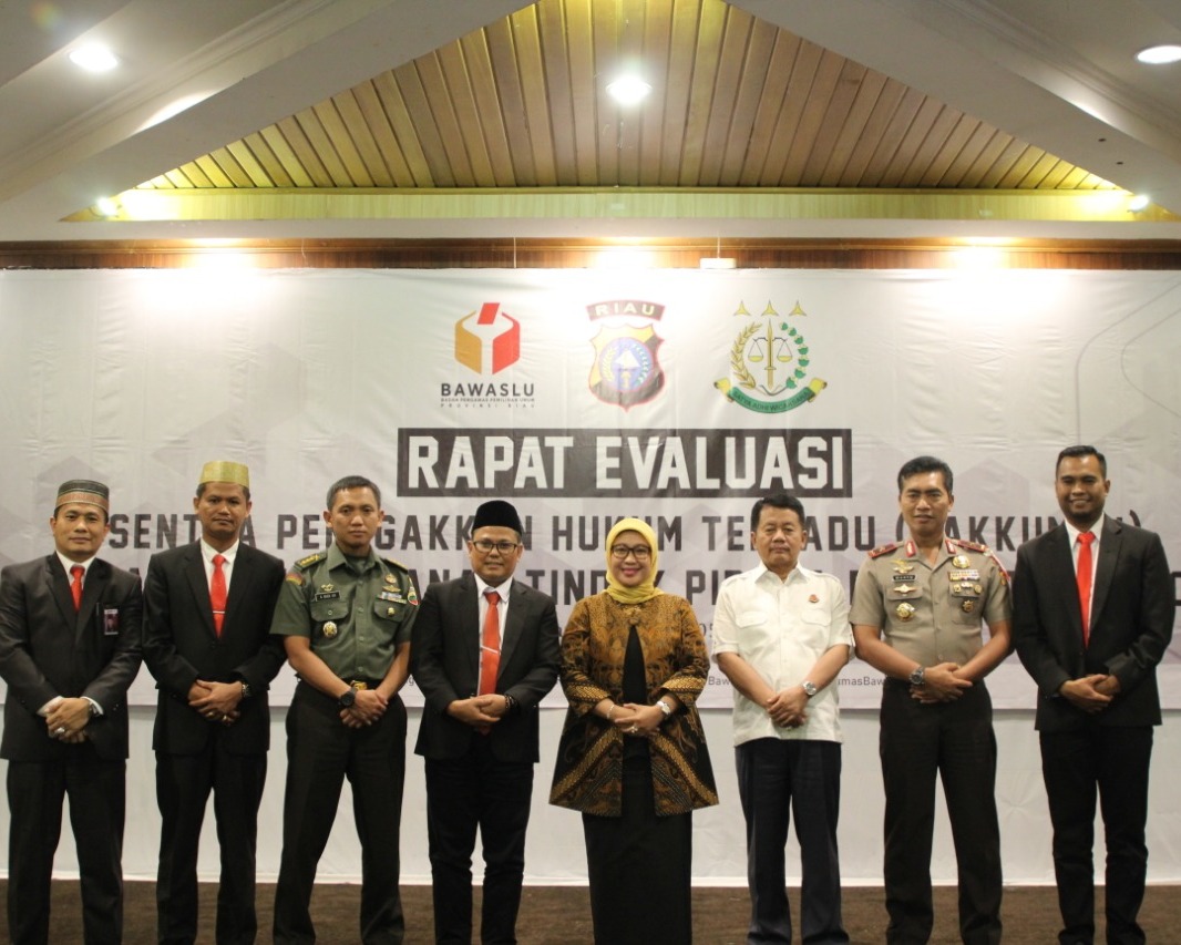 Sentra Gakkumdu Inhu Terbaik di Riau Pada Penanganan Tindak Pidana Pemilu 2019