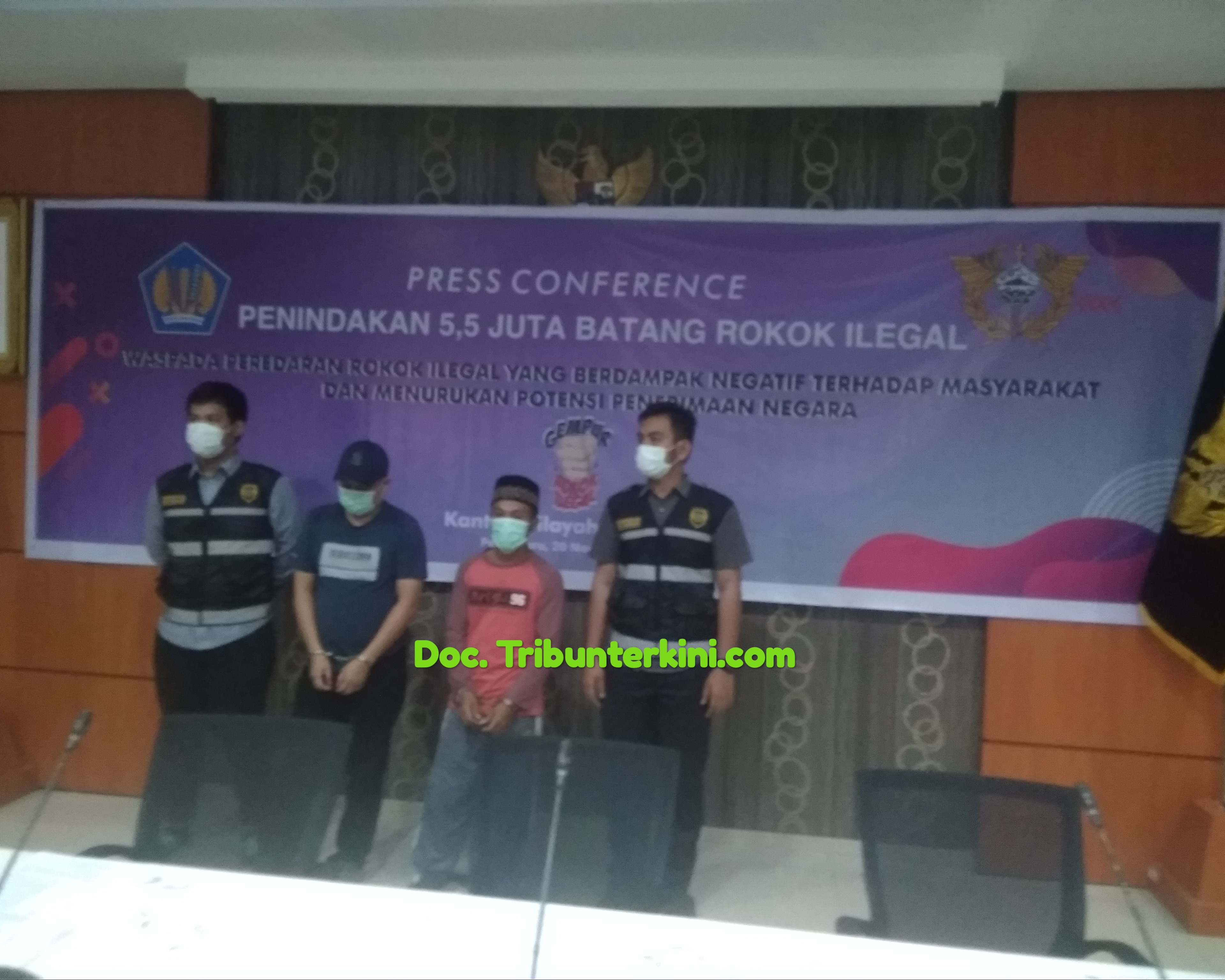 Penindakan Rokok Ilegal Oleh Kanwil DJBC Riau