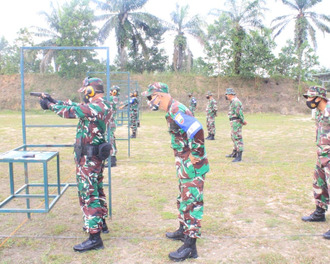 Pertajam Kemampuan Prajurit, Kodim 0301/PBR Gelar Latbakjatri TW III TA 2021