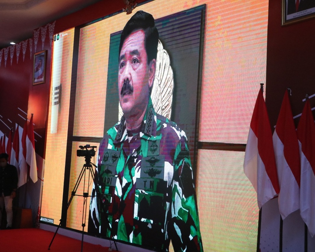 Danlanud RSN Hadiri Ulang Tahun Brimob Polri Ke-75