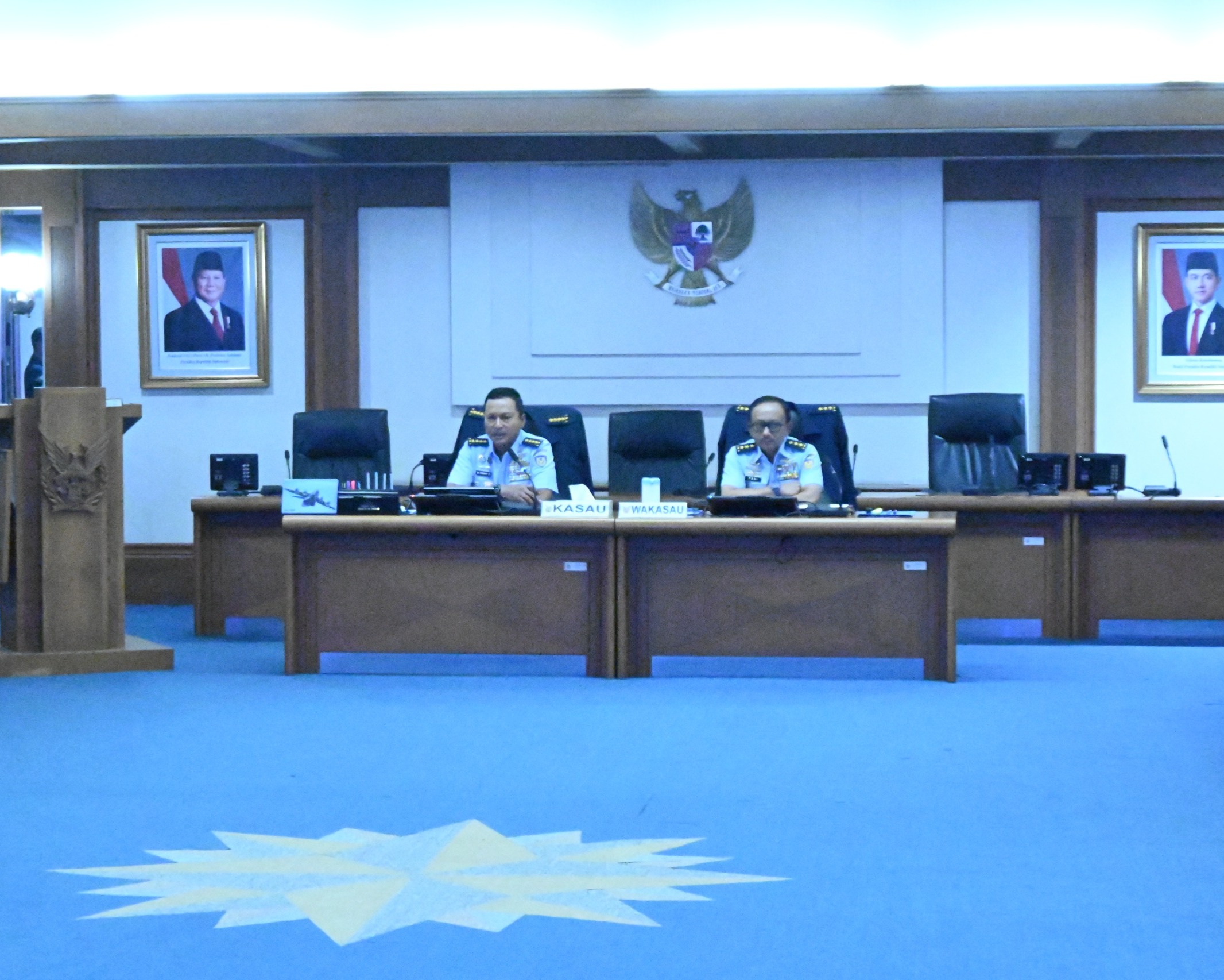 Pangkodau I Hadiri Rapat Uji Naskah Doktrin TNI AU Swa Bhuana Paksa