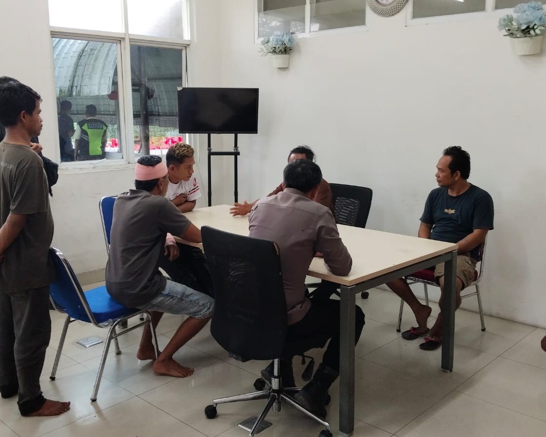 Gerak Cepat Polantas Karib Riau Amankan Terduga Pelaku Pengeroyokan Sesama Pengemudi di Tol Permai