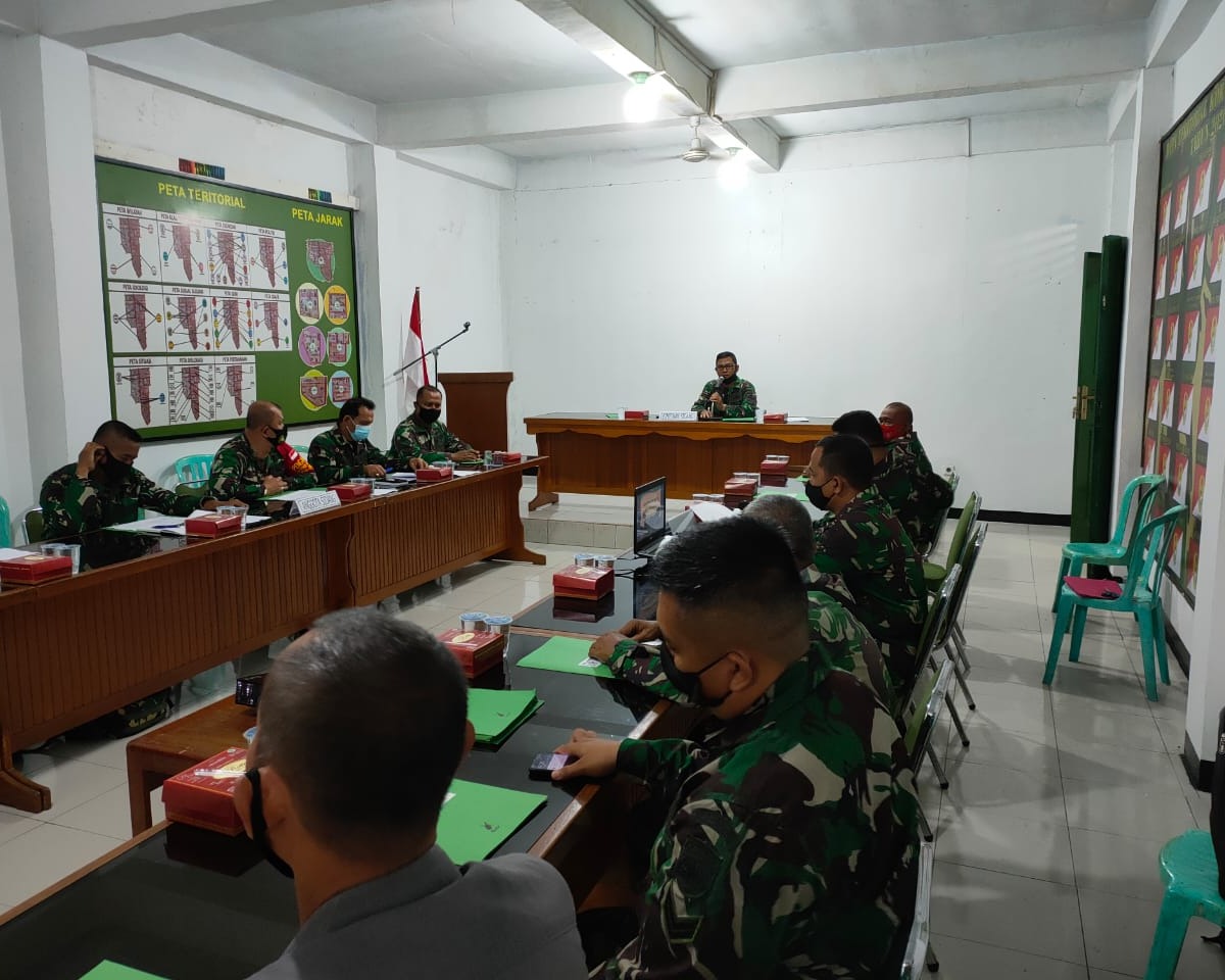 Kedatangan Tim Pusterad Di Terima Langsung Oleh Dandim 0301/PBR Kolonel Inf Edi Budiman., S.I.P., M.I.P