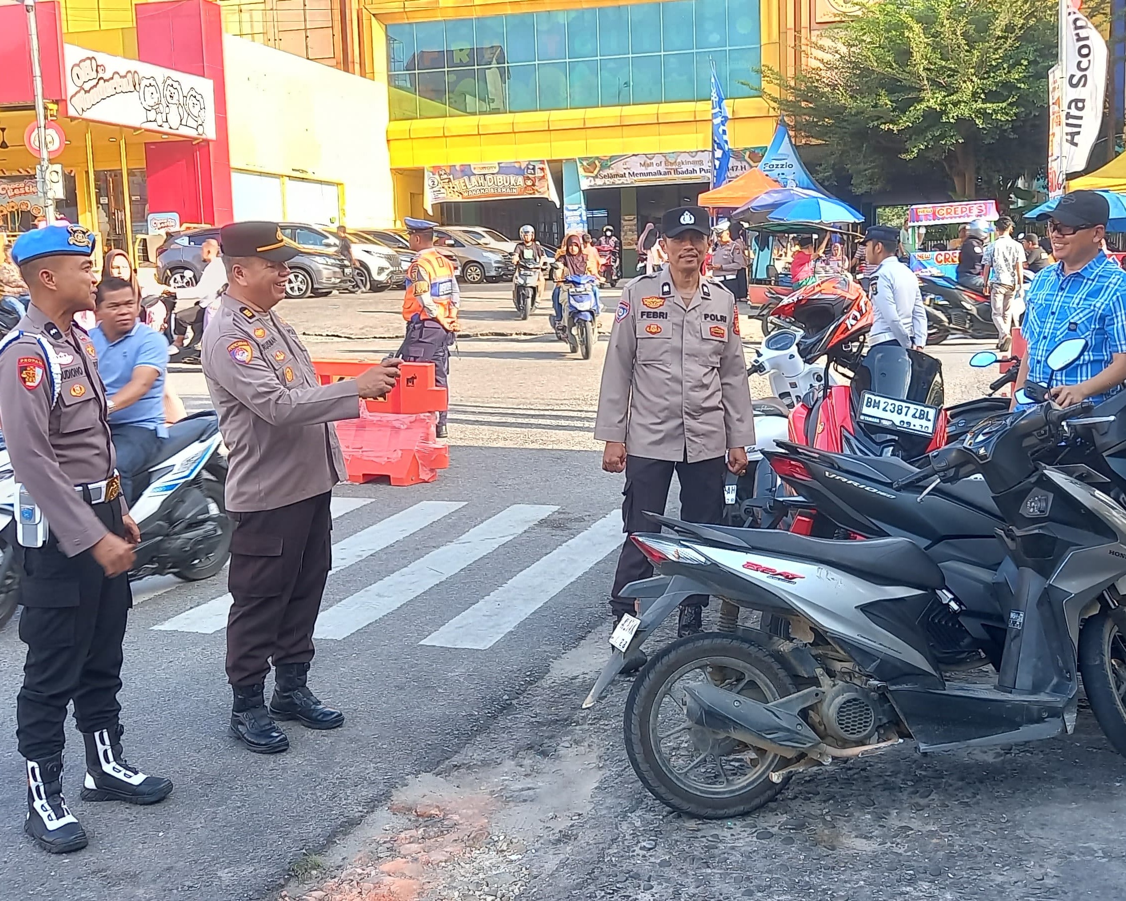 Ramadhan Aman Dan Nyaman, Kapolres Kampar Pastikan Kehadiran Polisi Di Tengah Masyarakat