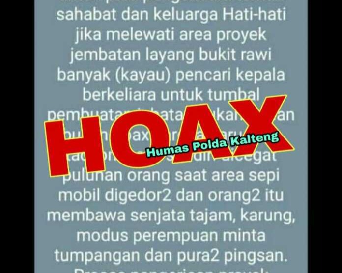 Tujuh Mahasisiwa Penyebar Hoax Dipanggil Bidhumas Polda Kalteng