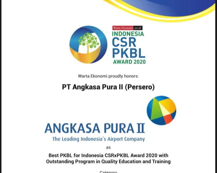 Mampu Adaptasi Di Tengah Pandemi Covid-19, Layanan PT Angkasa Pura II Diakui Traveler