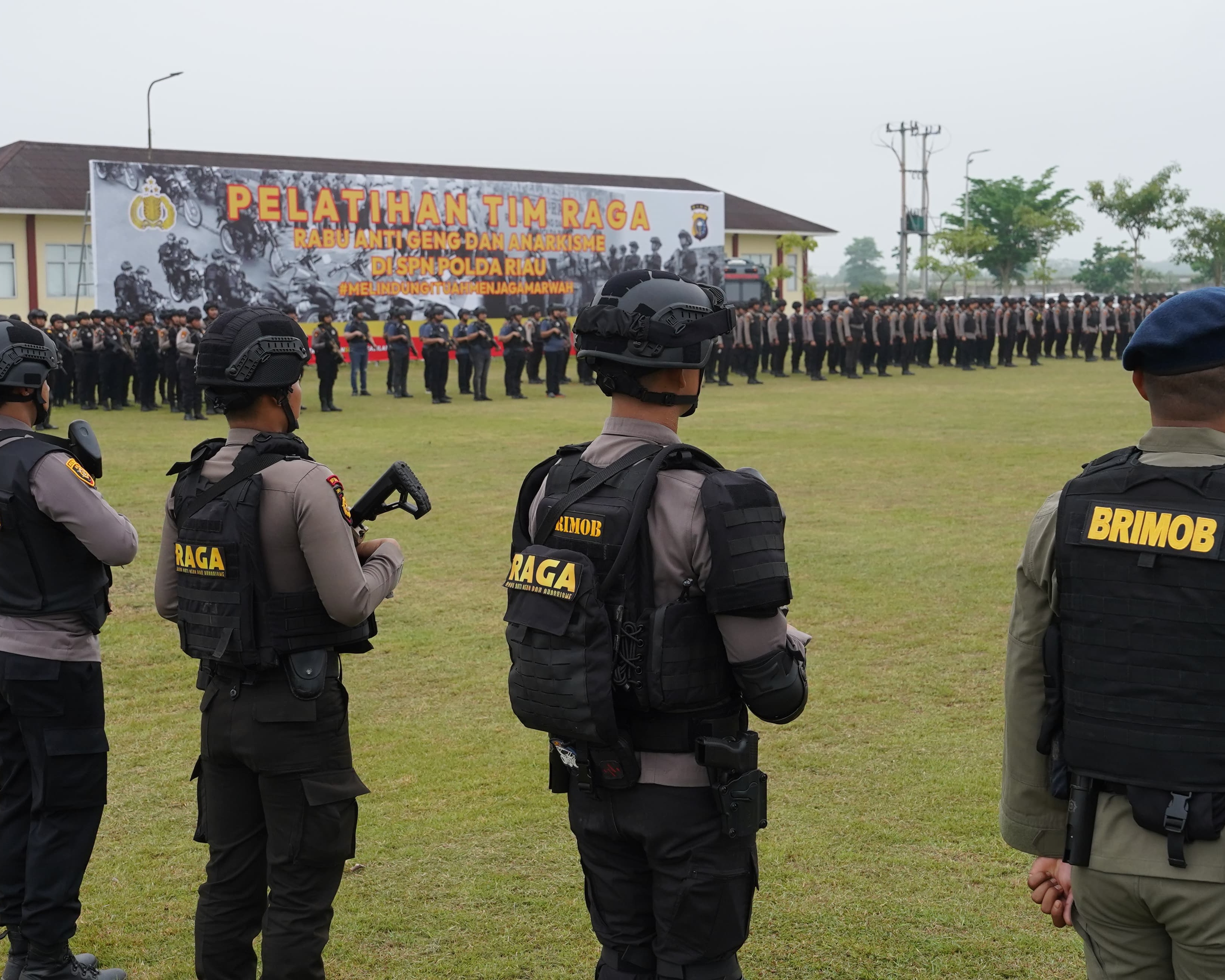 Polda Riau Gelar Upacara Pembukaan Pelatihan Tim RAGA Tahun 2025