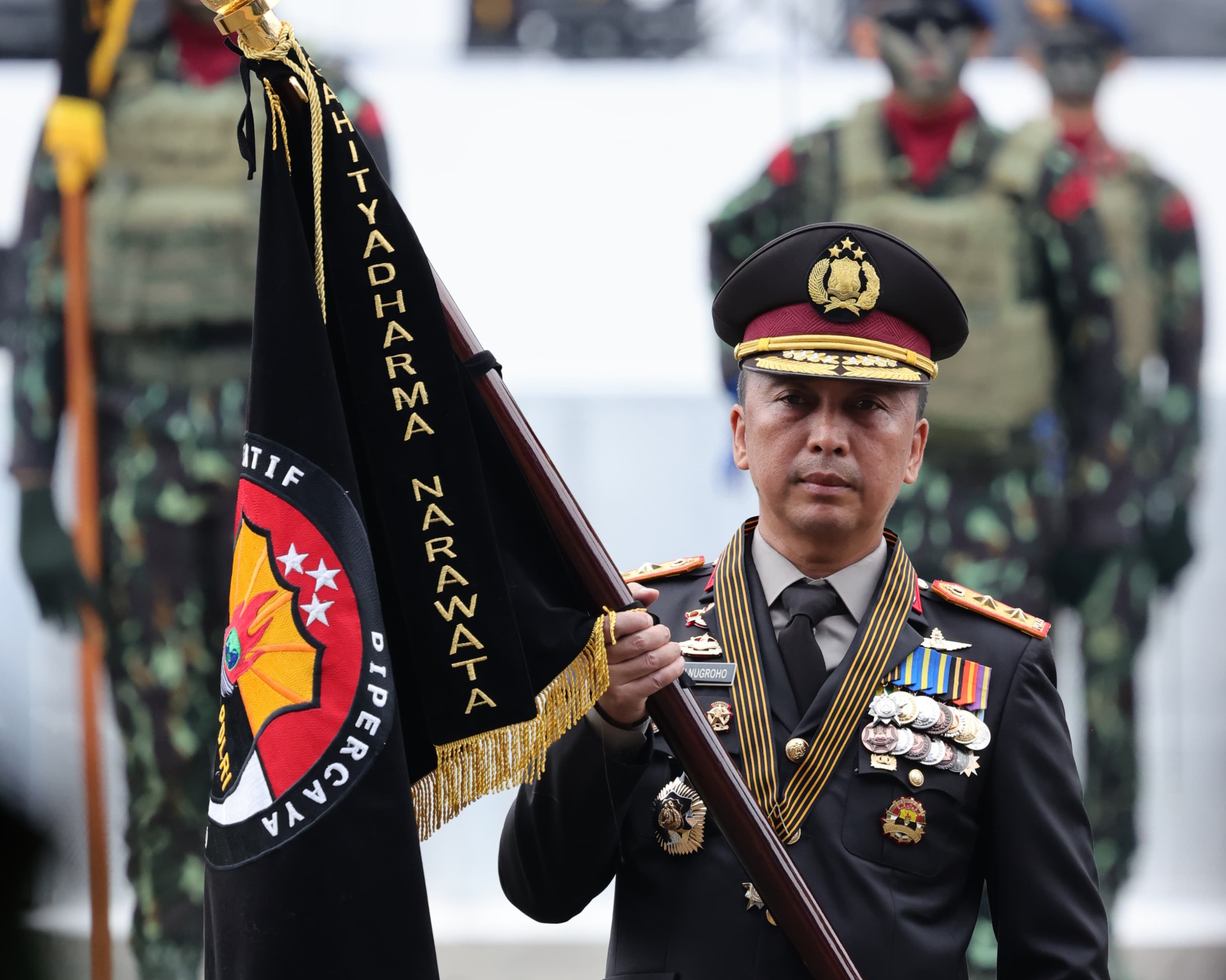 Presiden RI Hadiahi Penghargaan Nugraha Sakanti Kepada Divisi Humas Polri dan Enam Satker Lainnya