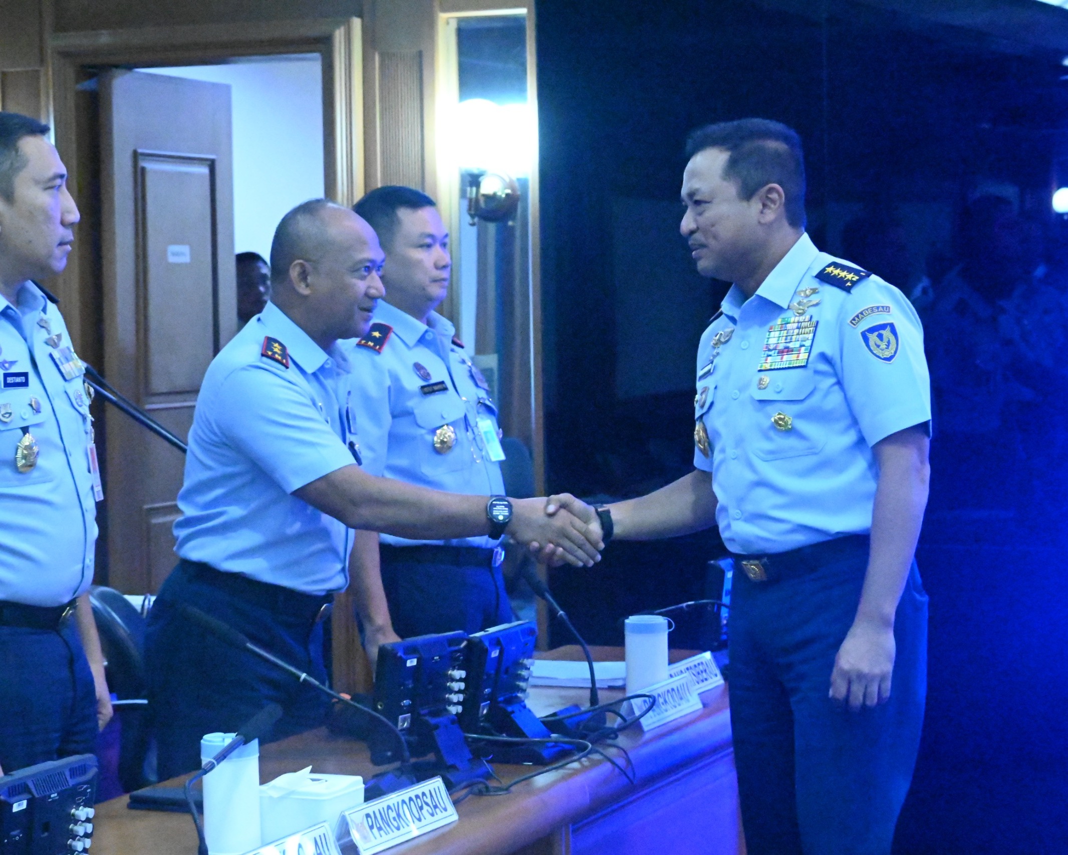 Pangkodau I Hadiri Rapat Uji Naskah Doktrin TNI AU Swa Bhuana Paksa