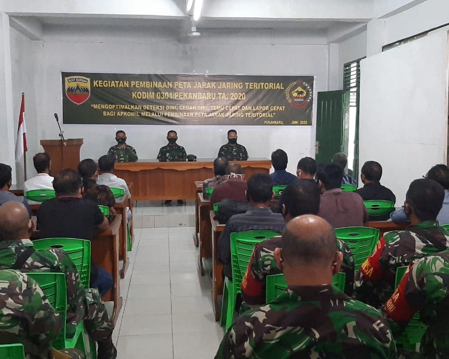 Tatap Muka Dandim 0301/Pekanbaru Dengan Mitra Karib
