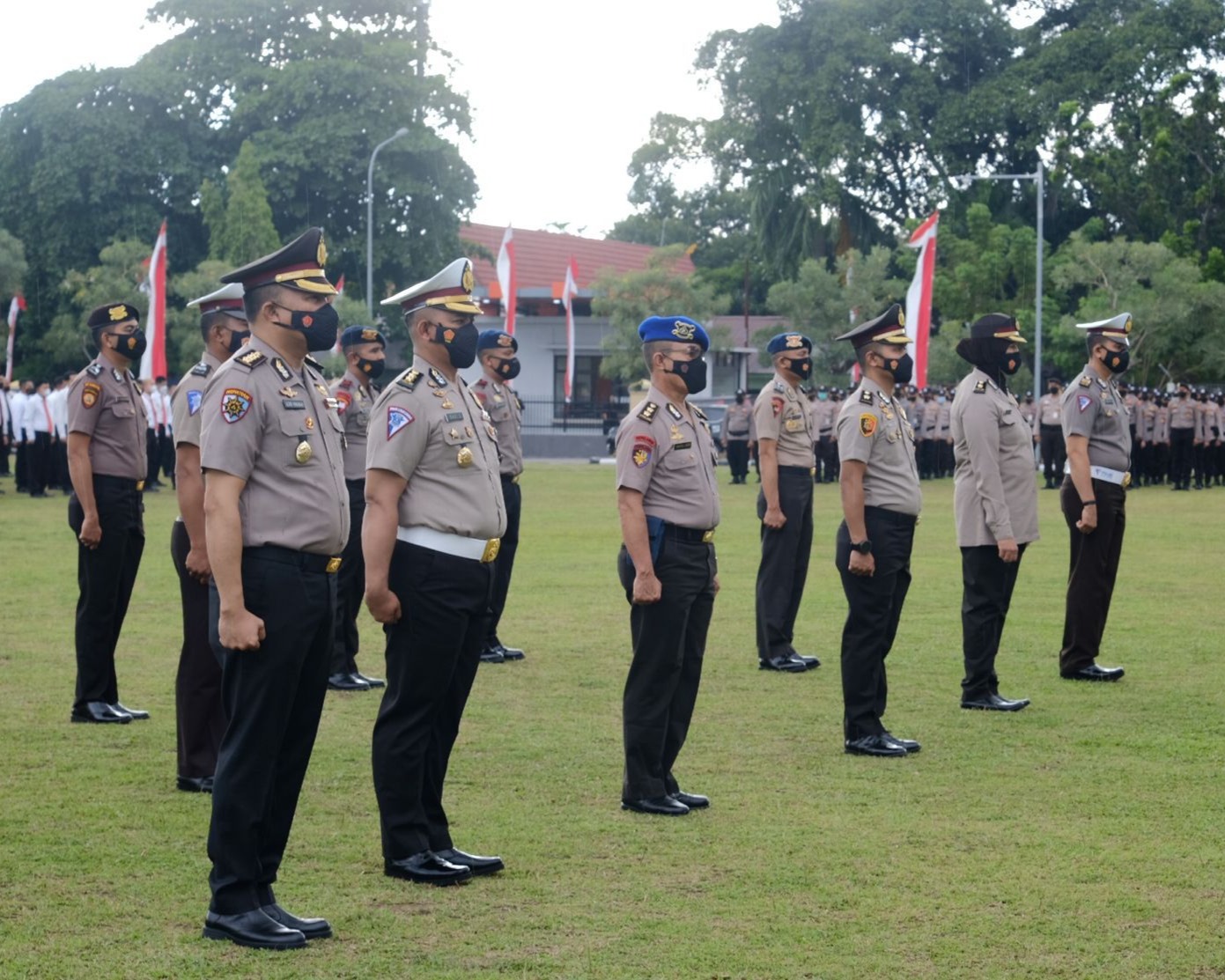 Sebanyak 1.067 Personel Polda Riau Naik Pangkat, Kapolda Riau Tekankan Tanggung Jawab Dalam Menjalankan Tugas