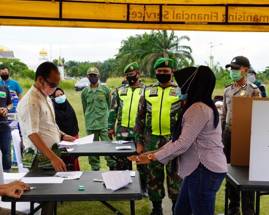Sukseskan Pengamanan Pilkada Tahun 2020, Polres Siak Gelar Simulasi Sispamkota