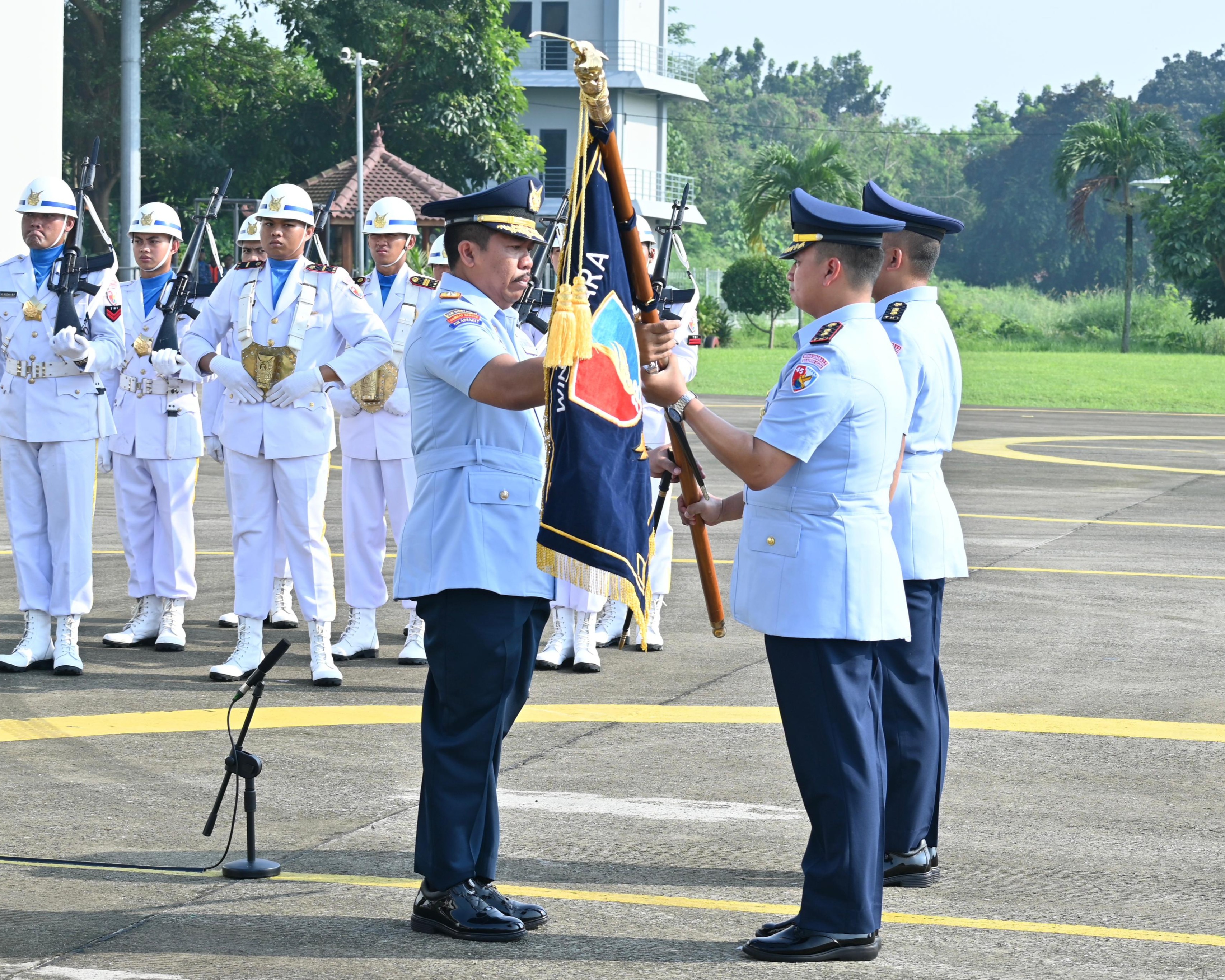 Kapoksahli Kodau I Wakili Pangkodau I Hadiri Sertijab Danskadud 45
