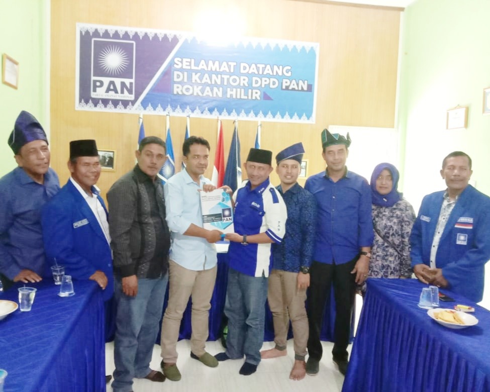 Afrizal Berharap Dapat Bersama PAN, Maju di Pilkada Rokan Hilir