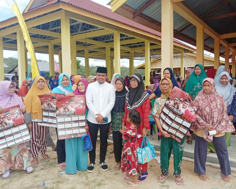 Wakil ketua DPRD Provinsi Riau Zukri Misran, Jemput Aspirasi Warga Desa Palas