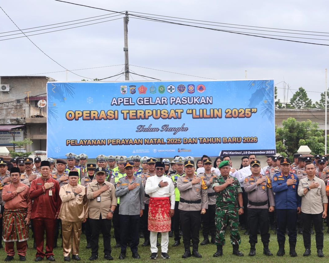 Polres Pelalawan Dirikan 3 Pospam dan 1 Posyan Dalam Rangka Operasi Lilin Lancang Kuning 2025