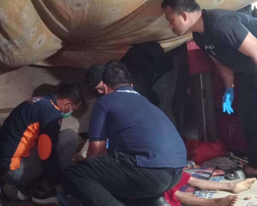 Respon Cepat Aduan Masyarakat, Polsek Ujung Batu Olah TKP Pembunuhan Wanita di Desa Ngaso